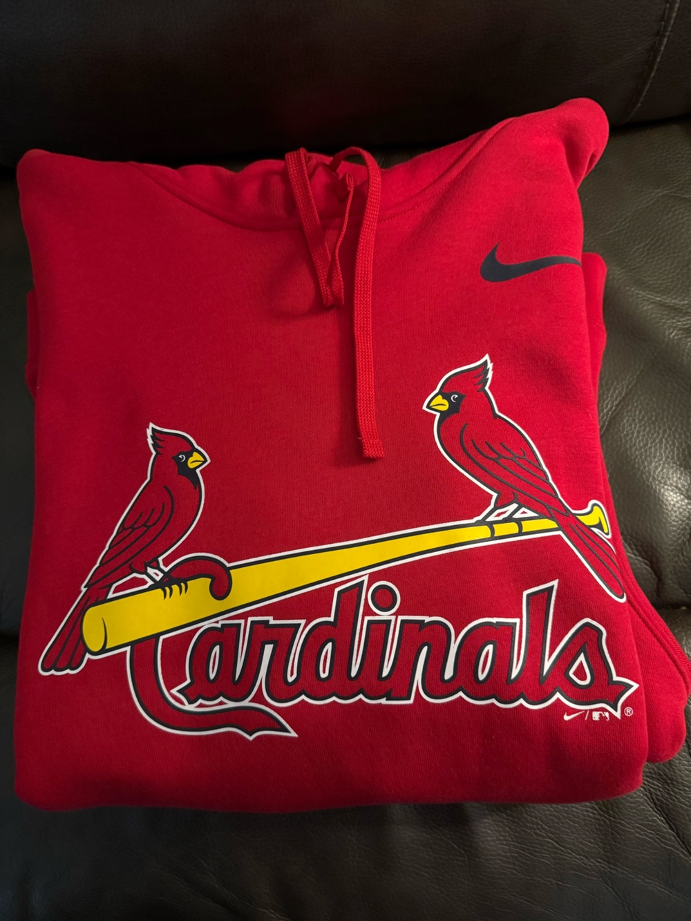 Nike mens 3XL Red Saint Louis Cardinals Hoodie